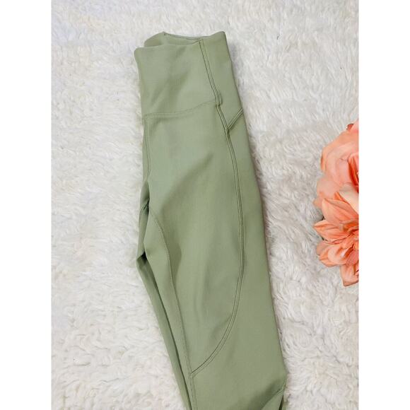 Calia By Carrie Ribbed Textured Energize Mid Rise Sz S Leggings Stay The Path - Picture 3 of 6